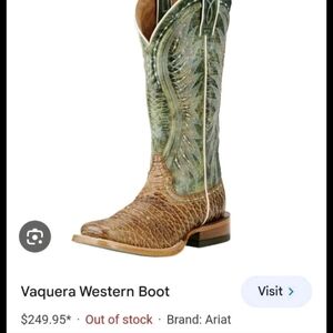 ARIAT Vaquera western boots